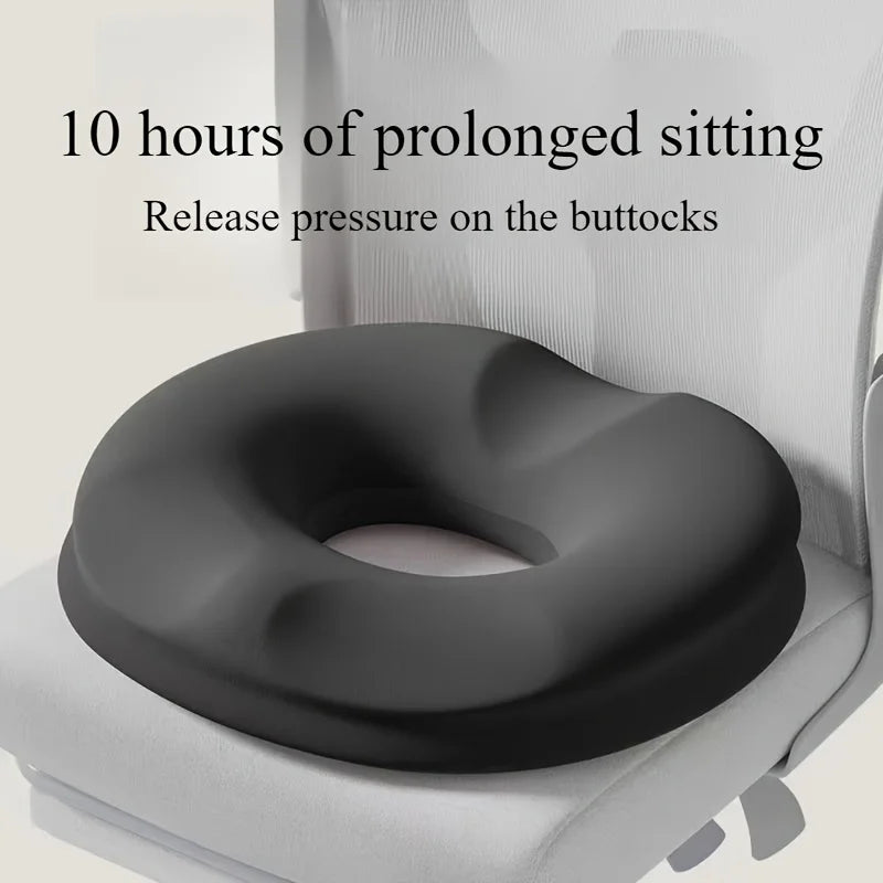 Comfort Donut Seat Cushion Sofa Hemorrhoid Memory Foam Anti Hemorrhoid Massage Tailbone Pillow Car Office Seat Cushion ﻿