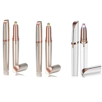 1-4Pcs Electric Eyebrow Trimmer Security Hair Removal Eye Brow Epilator USB Charger Mini Shaper Shaver Hair Removal Beauty