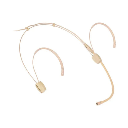 Double Earhook Mic Omnidirectional Headset Microphone For Sennheiser Shure AKG MiPro Audio Technica 4Pin 3Pin TA4F 3.5mm Lock