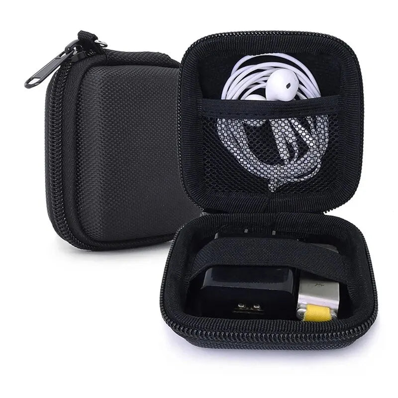 Portable Earphone Storage Bag Data Cable Organizer Bag Multifunctional Digital Gadgets Case For Charger U Disk Protective 2030