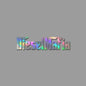 Car Body, Window Full Stickers Featuring Holographic Diesel Mafia Car Body，Attractive Diesel Mafia Holographic Car Stickers