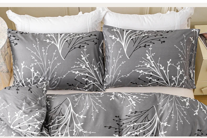 2pcs/4pcs Floral Pattern Pillow Cover Set (Pillow Inner Not Included), Soft & Comfortable, Suitable For All Seasons