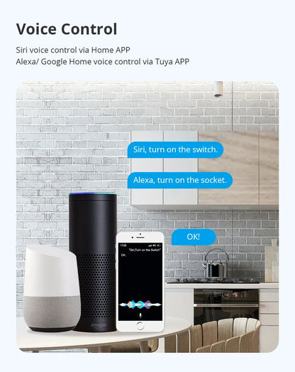 Zemismart Zigbee Smart Brazil Socket 10A 20A Outlets Work with Tuya Smart Life App Alexa Google Home Control