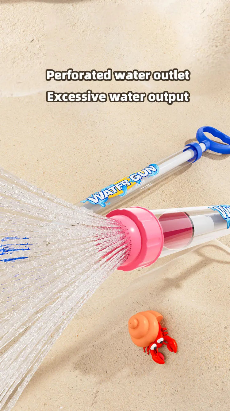 3-piece fireworks water gun for playing in water, toy for beach, children's water gun toy, party water gun, floating water gun