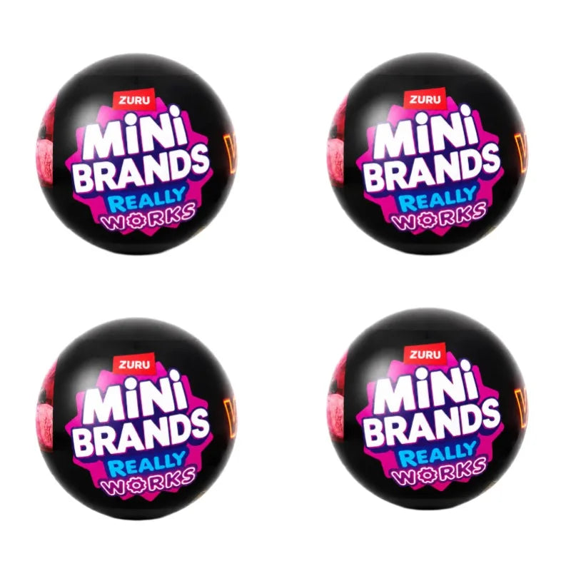 Brand-New ZURU Mini Vinyl Blind Ball Mini Collection Toy, Surprise Mysterious Capsule Gift For Children And Students Collectors.