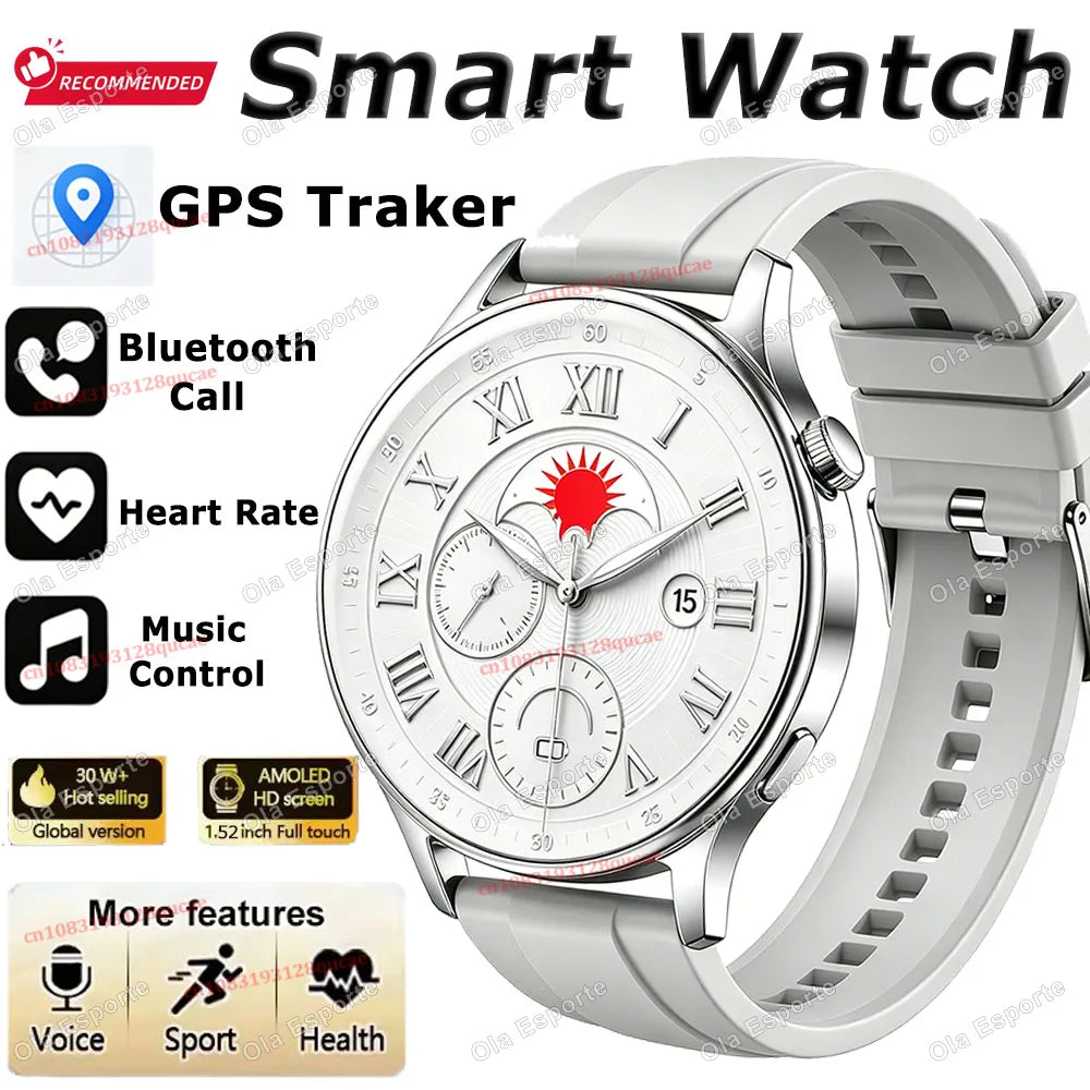 Watch 5 Pro for for Men Smart Watch Bluetooth Call Sports Fitness Men's Wristwatch Heart Rate Monitor Waterproof Smartwatch Hw12