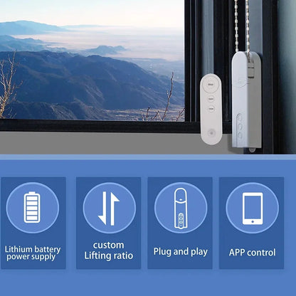 Smart Blind Motor USB Wifi Automatic Electric Roller Shutter Shadows for Tuya App Control Lifting Curtain Opening Closing Driver