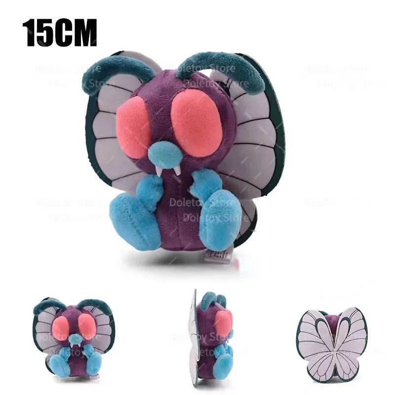 40 Styles Pokemon Plush Toys Cubone Butterfree Caterpie Weedle Garchomp Litwick Furret Stuffed Animal Anime Dolls Birthday Gift