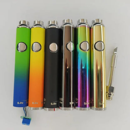 1pcs 510 Thread DIY Battery twist, Cookies Electric Soldering Iron, 14mm 500mah Thread Welding Heating Tool Pen