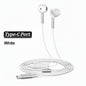 USB Type C Wired Headphones 9D HiFi Stereo Headset 3.5mm Music Earphones With Mic Volume Control For Samsung iPhone 17 16 Xiaomi