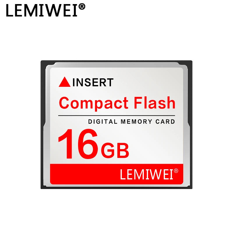 Lemiwei Memory Card 256MB 512MB Compact Flash Card 1GB 2GB 4GB CF Card 8GB 16GB 32GB 64GB Compactflash Card For Camera