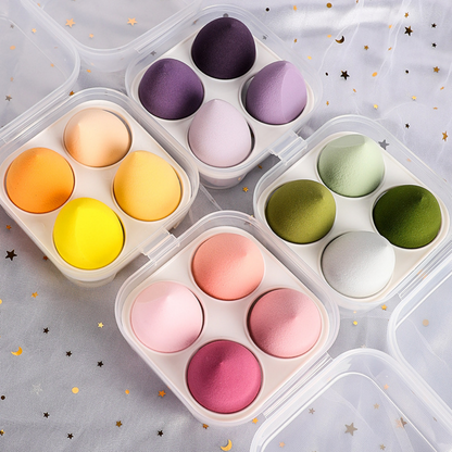4/8pcs Makeup Sponge Blender Beauty Egg Cosmetic Puff Soft Foundation Sponges Powder Puff Women Make Up Accessories Beauty Tools