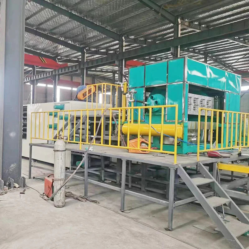 Automatic Egg Tray Making Machine 1000pcs/h Paper Pulp Molding Production Line For Waste Paper Recycling For Small Business