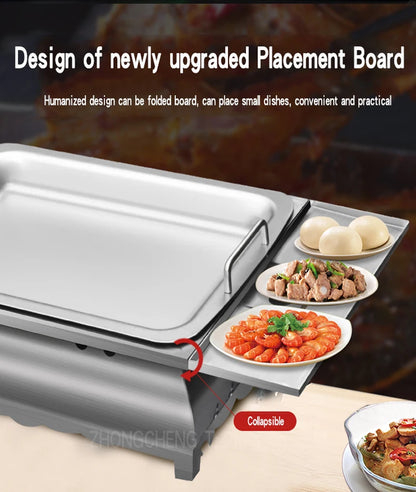 New Fish oven commercial and household thickened stainless steel paper wrapped fish pan