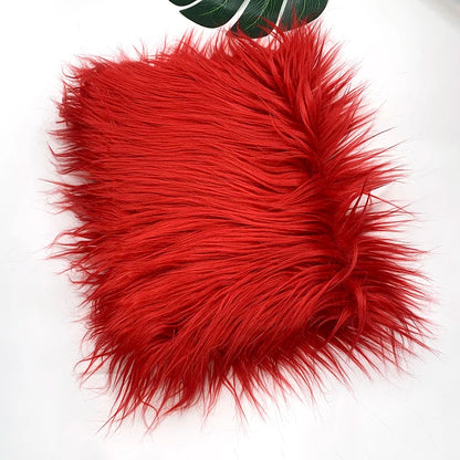 8cm Pile Length Imitation Fur Fabric Diy Cosplay Clothing Hairy Fur Fabric Bundle Long Hair Plush Fabrics By Meters Liquidations