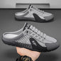 Brand protection  new men's lightweight non-slip breathable wear-resistant running sports fashion versatile casual shoes