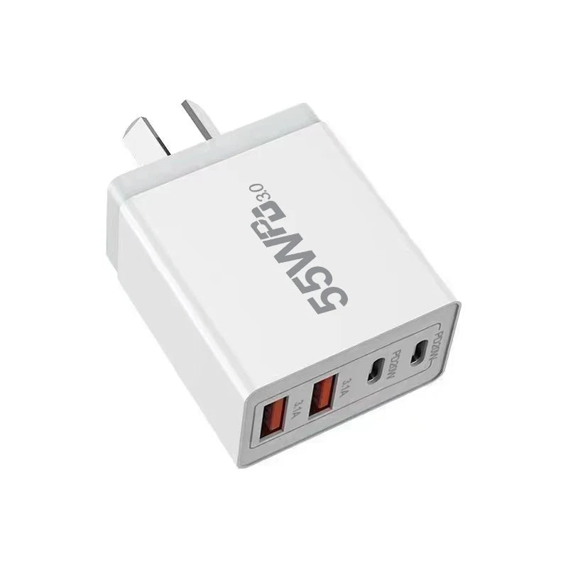 AU Plug Fast USB Charger Type C Charger for Xiaomi Redmi iPhone Samsung Mobile Phone Quick Charging Adapter PD Wall Charge