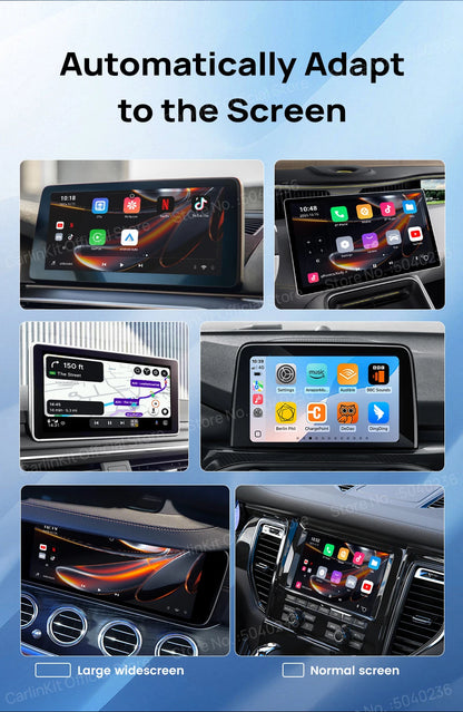 CarlinKit 4.0 CP2A Pro 3-In-1 Android TV Box CarPlay Ai Box Support Netflix YouTube Wireless CarPlay &Android Auto Smart Car Box