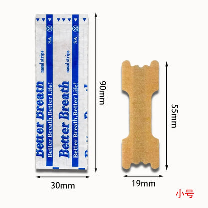 300/200/100PCS Breath Nasal Strips Sleep Aid Device Easier Breathing Nose Patch for Better Sleep Snoring Aid