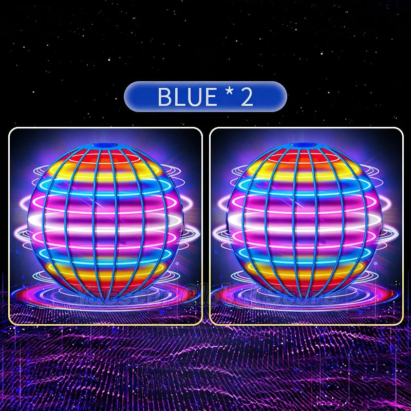 2026 Hand Controlled Flying Ball Boomerang Hover Ball Flying Spinner Toy with Magic LED Lights Fidget Toys