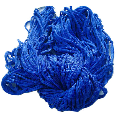 Outdoor Camping Hammock Portable Net Swing /Tree Straps, Single or Double Mesh Nylon Hammock for Outside, Hiking, and Travel