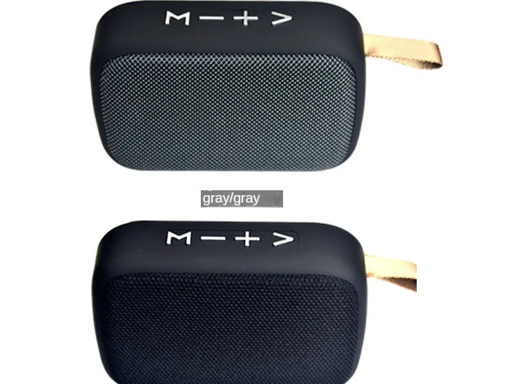 Fabric Speaker Bluetooth Wireless Connection Portable Outdoor Sports Audio Stereo Support Tf Card Mobile Phone Universal