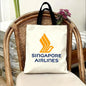 Singapore Airlines Storage Bags Handbag Women Casual Underarm Top Handle Bag Lady Shopping Travel Bags
