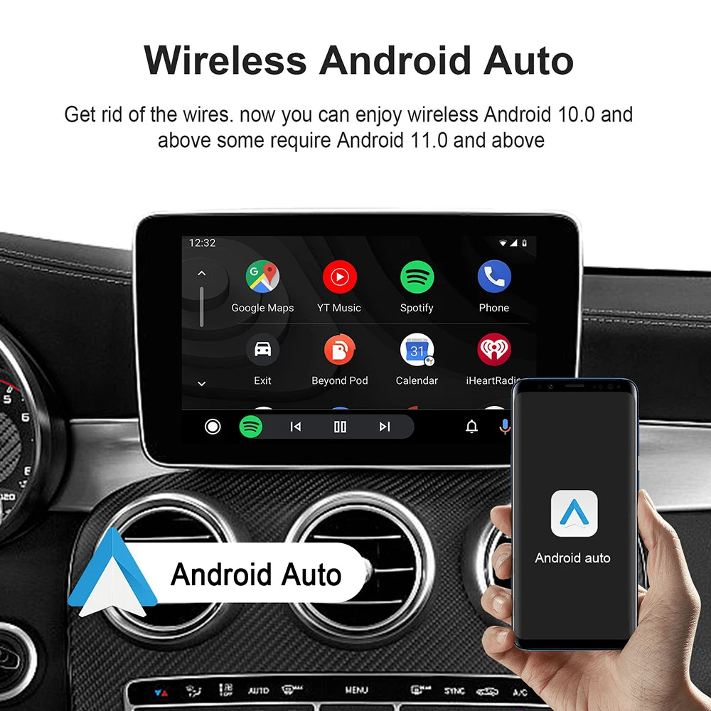 Android 13 Car AI Box Wireless Carplay Adapter Android Auto For Netflix Youtube For Peugeot 208 308 408 508 2008 3008 4008 5008