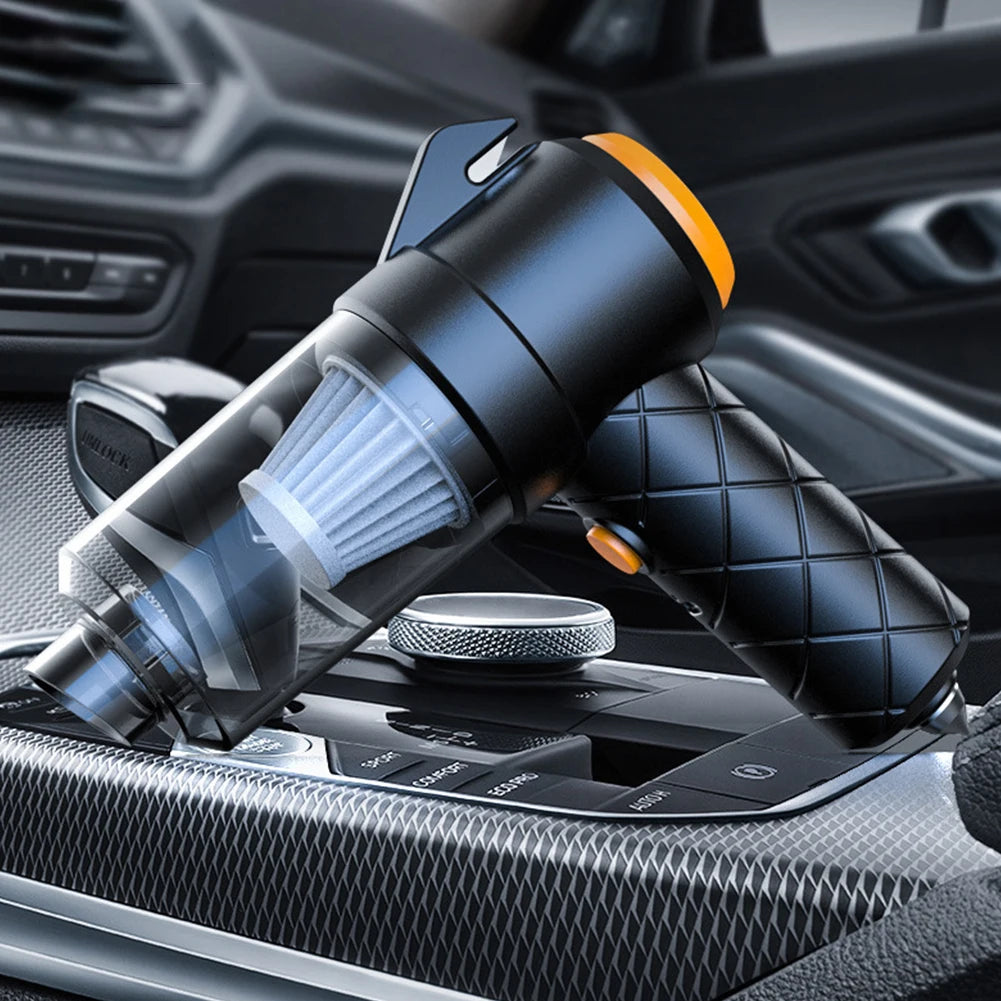 6 IN 1 Car Vacuum Cleaner Suction Blow Vaccum Vacum Wireless Home Handheld Charging Portable Mini Small Aspiradora Auto Machine