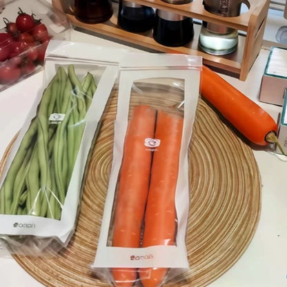 Fruits Vegetables Fresh-keep Bags Reusable Refrigerator Storage Bags Thickened Leakproof Containers Kitchen Sealed Packaging Bag