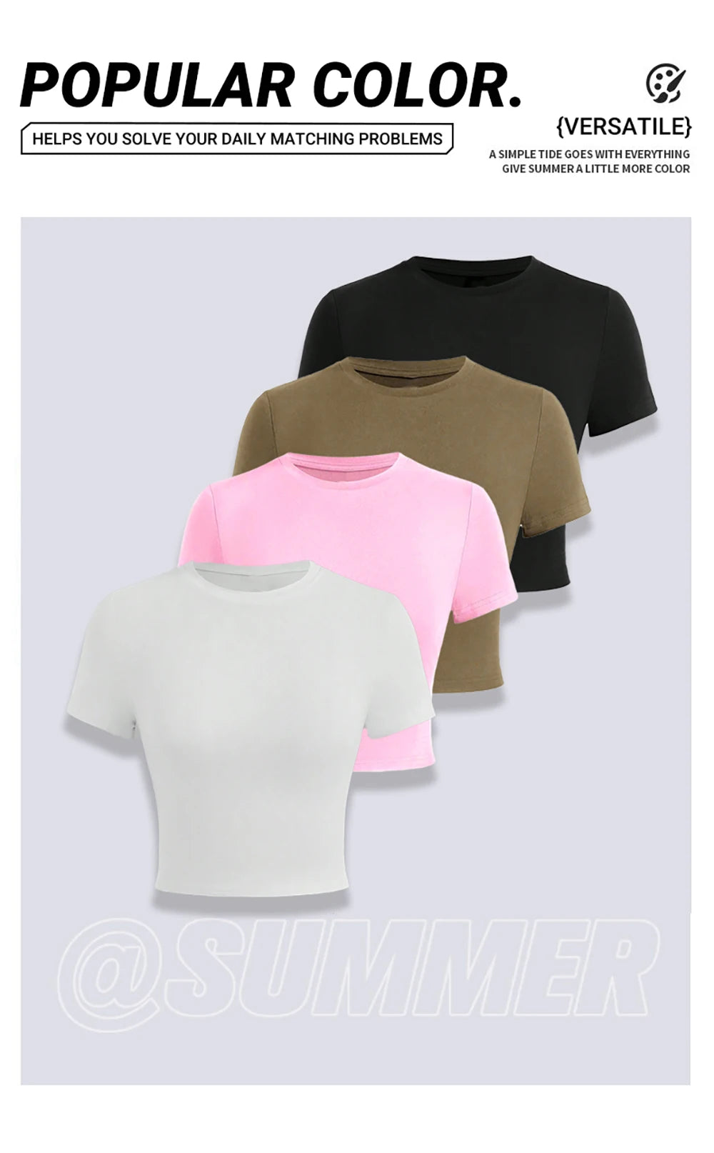 Customized The Logo Picture Women Crop T-Shirt Y2K Slim Summer Short Sleeves Comfortable DIY T Shirts Sexy Street Tee Tops