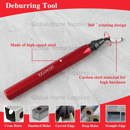 Deburring Tool RB1000 with 10Pcs BS1010 HSS Blades - Deburring Tool for Metal Aluminum Copper Plastic Pipe 3D Printing and Brass