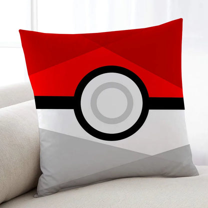 P-Poke B-Ball-ES P-POKEMON-ES cushion cover Home Bedding Sofa living Room pillowcase Simple Soft Skin Cushion Cover Party Gift