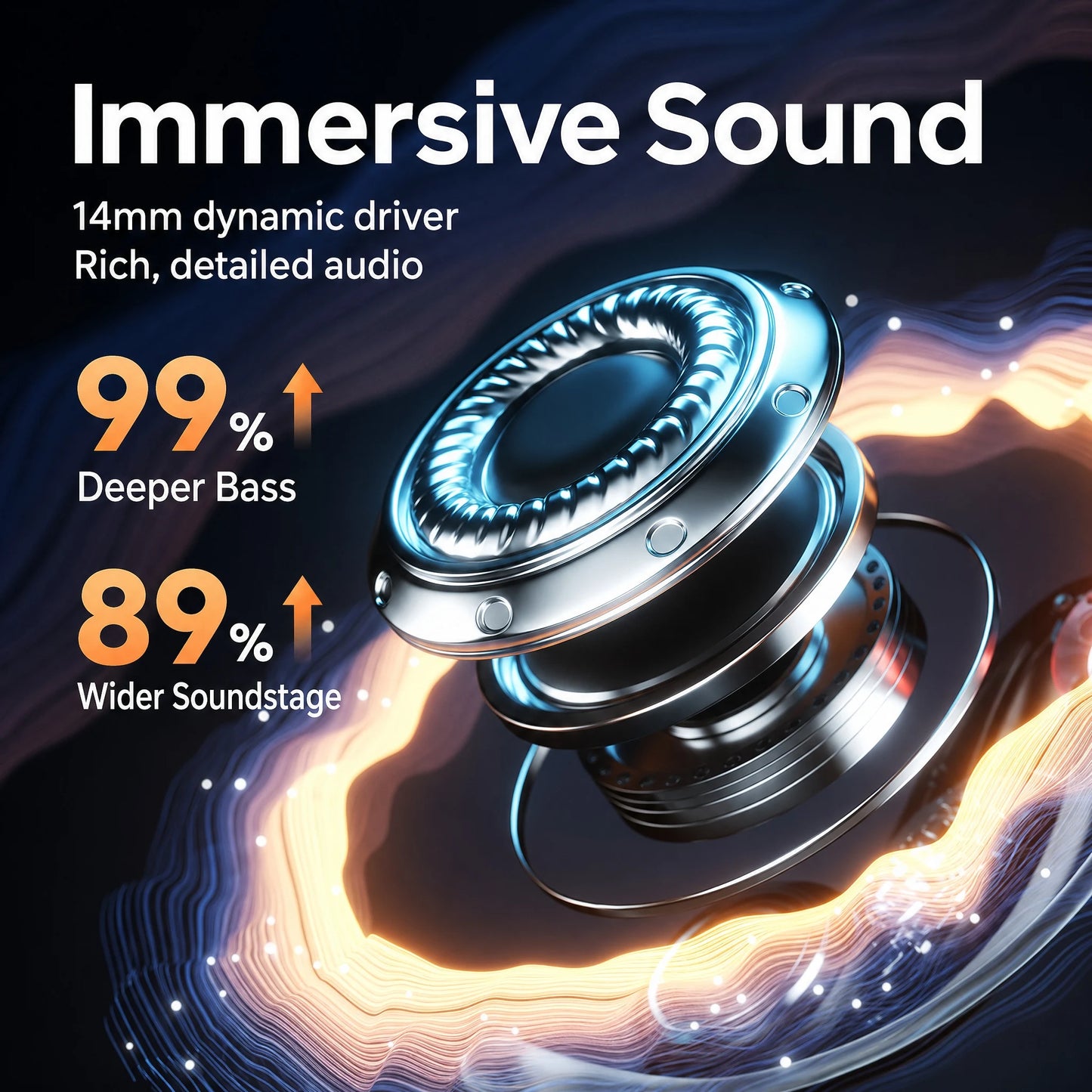 ZOMBIECAT B22 Open Ear Wireless Earbuds Bluetooth 6.0 14mm Driver Sport Headphones LED Light AI Translation for Running Cycling