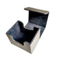 Premium Pu Leather Card Storage Box Large Capacity Sleek Minimalist Style For Sport Cards  Game Decks Durable Portable Organizer