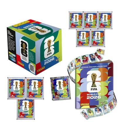 In Stock  2026 Panini FIFA World Cup Sticker Pack Panini Soccer Card Panini Cards Soccer Memorabilia Collection Football Cards