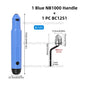 NB1000 BC1651 Countersink Inner Hole Chamfer Repair Reamer Tool Burr Remover Hand Reamer for Metal Aluminum Copper Wood Plastic