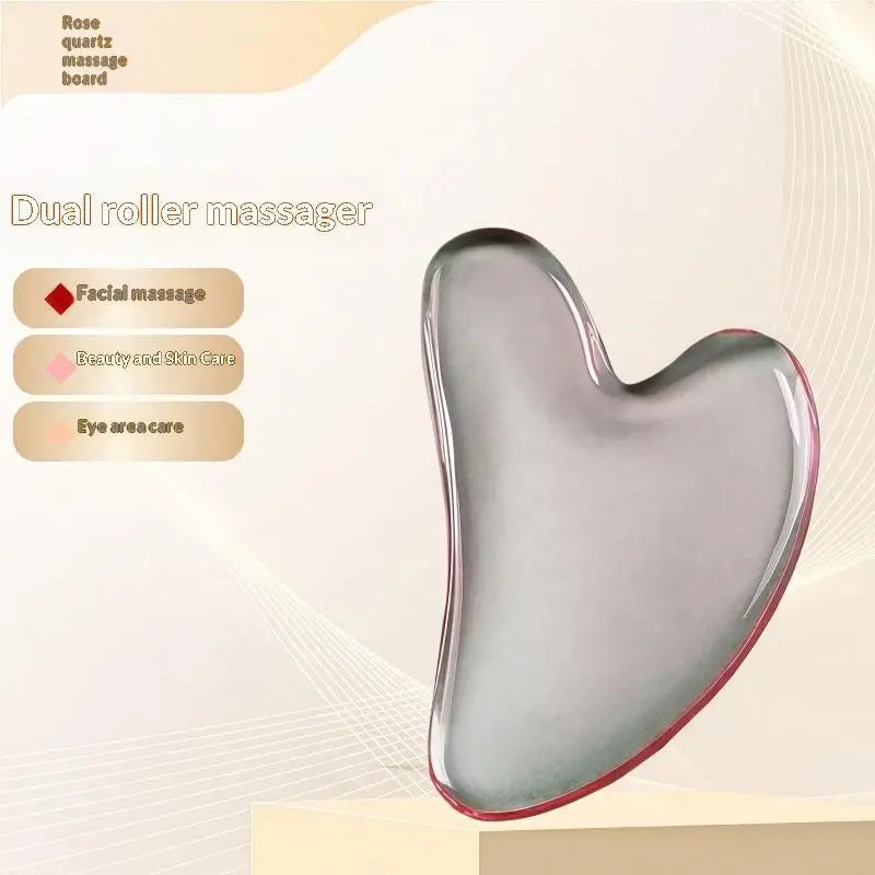 Q Natural Ox Horn Gua Sha Massage Tool Set Skin Lifting Effect Smooth Edges For Daily Skincare Whole Body Massage
