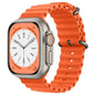 Ocean Strap for apple watch Band 44mm 40mm 45mm 41mm 49mm 46mm silicone correas bracelet iWatch series 7 5 6 3 se 8 Ultra 2 9 10
