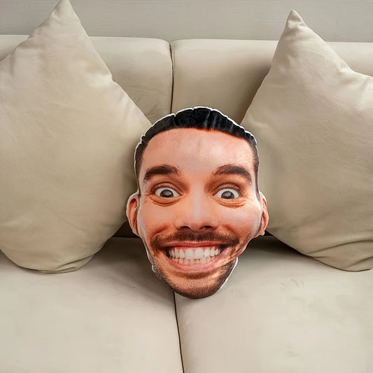 Customizable and fun giant avatar photo pillows, personalized pet polypropylene plush pillows and cushions, unique gifts