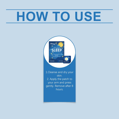 Deep Sleep Patches Relieve Insomnia Reduce Stress Anxiety Help Fall Asleep Sooth Neurasthenia Decompression Sleep Aid Patches