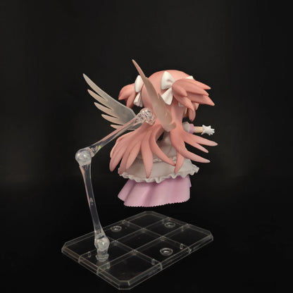 Chibi Puella Magi Madoka Magica Anime Figure Kaname Madoka Akemi Homura Pvc Model Collectible Desktop Decoration For Anime Fans