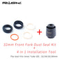 RISK Mountain Bike Suspension Front Fork Dust Seal Oil Sponge Ring 32 34 mm 35mm 36mm MTB Bicycle Fork Inner Tube Dust Seal Tool