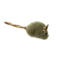 Funny Plush Cat Toy Simulation Mouse Automatic Chirping Interactive Mice Cat Toy Bite Resistance Pet Cat Toys Kitten Supplies