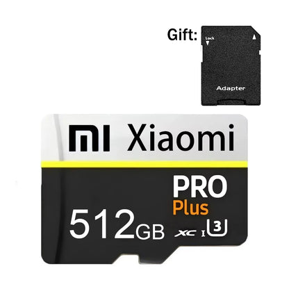 High Speed SD Card 128GB 256GB Original SD Flash Micro TF Card SD Tarjeta Ultra Memory Card 512GB For Xiaomi Electronic devices