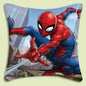 Spider-Man mascot Pillow Covers Cartoon Sofa Decorative Home Double-sided Printing Short Plush Cute Cushion Cover