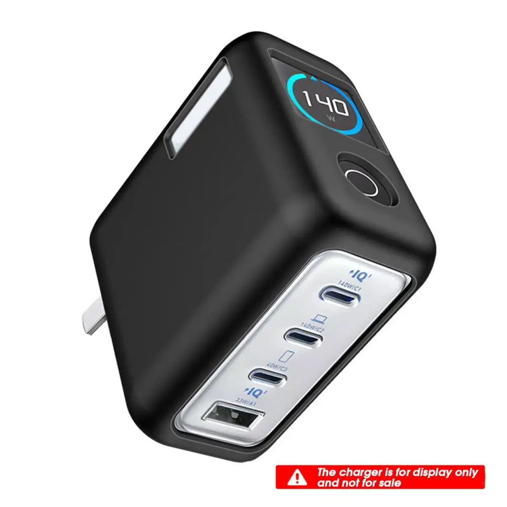 Soft Silicone Protective Case For Anker Zolo 140W Power Bank Portable Travel Shockproof Waterproof Carrying Protective Case
