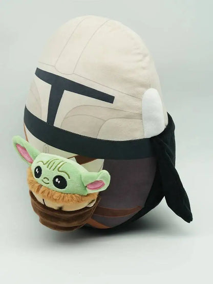 2026 New Movie The Din Djarin Mandalorians And Grogus Plush Soft Stuffed Collectible Cute Anime Peripheral Plushie Doll Toy Gift