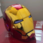 New AutoKing 1/1 Mk5 Iron Man Helmet Cosplay Voice Control Eyes with Light Model Toys for Adult Electric Wearable Christmas Gift
