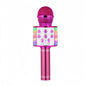 Fun Karaoke Microphone Speaker for Adults Kids, Wireless Bluetooth, Voice Changer, Echo Effect, LED Lights Microphone for Party